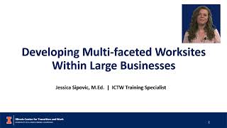 Developing Multi-faceted Worksites within Large Businesses