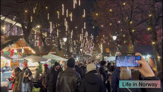 Oslo Christmas market 2024 | jul i Vinterland | Norway| #oslo #chrismas2024 #oslowinterland2024 🇳🇴