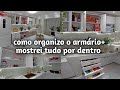 COMO ORGANIZO NOSSO ARMÁRIO +MOSTREI TUDO POR DENTRO