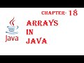 Arrays in java - Java Tutorial - w3Schools - Ch#18 English