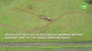 The Grass2grit ecological mowing method