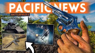 Battlefield 5 Pacific Update 🌊 Wake Island RELEASE DATE, 4th Pacific Map & M1A1 Thompson Rumor
