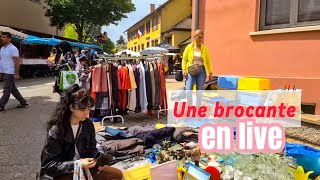 Promenade dans une Brocante dans un village en FRANCE. Y-a-t’il de bonnes affaires?