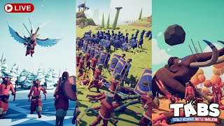 LIVE - TOTALLY ACCURATE BATTLE SIMULATOR . MORNING PERSON BANGET NIH !