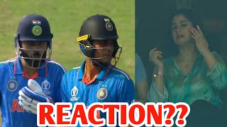 Virat Kohli Reaction When Subhman Gill Starring At Sara Tendulkar|| today match highlights
