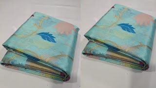 Chanderi pure Resham pattu silk saree || pure silk saree || soft silk saree || sadi || chanderiloom