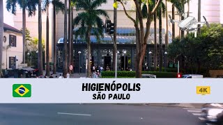 [4K] 🇧🇷 Higienópolis, São Paulo - by drone 🇧🇷