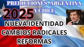 PREDICCIONES ARGENTINA CHILE MUNDIAL  NUEVA IDENTIDAD GRANDES CAMBIOS #chile #argentina #astrologia