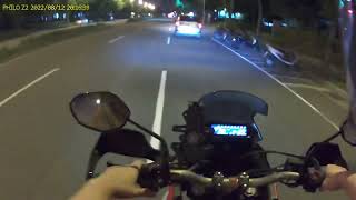 飛樂Z2 夜拍 CB200X 車燈