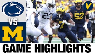 #10 Penn State vs #5 Michigan | 2022 College Football Highlights