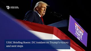 DC insiders on Trump’s victory and next steps