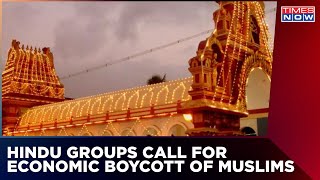 Hindu Groups Call For Economic Boycott Of Muslim Vendors | 'Sabka Sath' Undermined? | English News