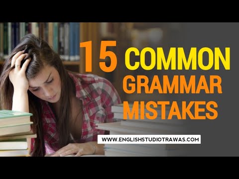 15 Common Grammar Mistakes In English | Kesalahan Umum Grammar Bahasa ...