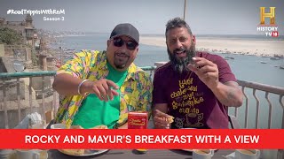 #RoadTrippinwithRnM​ S3 | Day 7 | Vlog 2 | Rocky Mayur | Ganga View Cafe