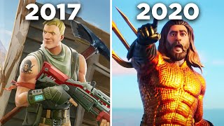 All Fortnite Cinematic Trailers (Seasons 1-13) - 2017 to 2020 Battle Royale