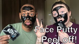 BARBER PRO BLACK FACE PUTTY MASK | Freddie\u0026JadeVlogs