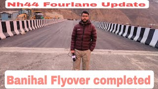 #nh44  Fourlane project BANIHAL Bypass flyover Completed. Congratulations everyone.