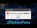 Java JOptionPane 🛑