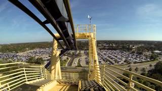 Montu Roller Coaster First Row HD (POV) GoPro Hero 3 Black Edition