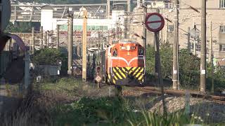 【列車記錄】台鐵 海線 7502次散裝貨物列車 大甲站北通過 Taiwan Railway Coast line