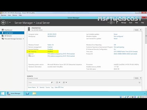 What is NIC Teaming in Windows Server 2012 R2?