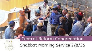 Shabbat Morning 2/8/25