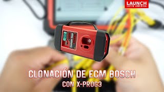 Clonación de Centralita de Motor Bosch con Launch X-PROG3 | Proceso Paso a Paso