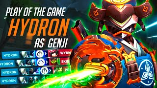 HYDRON is DOMINATING AS GENJI IN COMP! POTG! [ OVERWATCH 2 TOP 500 SEASON 3 ]