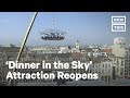 Belgium’s 'Dinner in the Sky' Reopens | NowThis