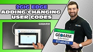 2GIG EDGE: Adding/Changing User Codes