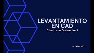 Levantamiento en AutoCAD | ARQ2250