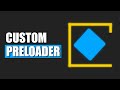 Coding Custom Preloader HTML CSS JavaScript