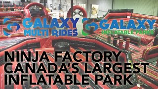 Ninja Factory | Inflatable Park | Montreal Canada