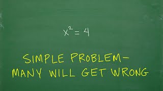 A simple math problem – many will get WRONG!
