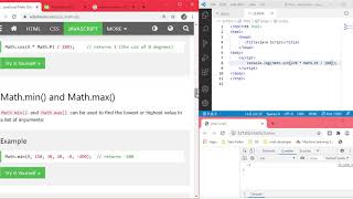 W3School JavaScript Math Object