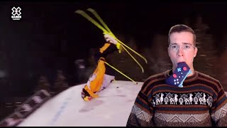 A Epic Gamer Reacts to SKI KNUCKLE HUCK | X Games Norway 2020