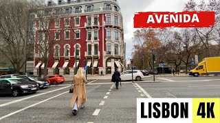 LISBON, PORTUGAL 🇵🇹 [4K] Avenida da Liberdade \u0026 Parque Eduardo VII — Walking Tour