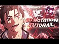 3D Rotation Tutorial | After Effects Tutorial AMV
