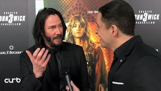 Actor Keanu Reeves discusses hockey's impact on his youth on NHL Celebrity Wrap