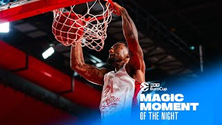 2023-24 BKT EuroCup | Magic Moment of the Night: Isiaha Mike with a monster dunk!