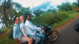 Foreigners Enjoing Bike Ride | Ride To Panhala | Ichalkaranji To Kolhapur