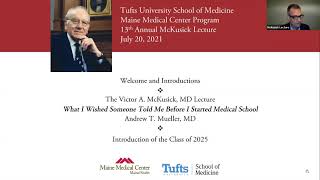 2021 Victor A. McKusick, MD Lecture