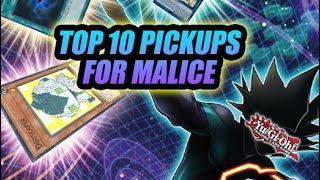 Top 10 Yu-Gi-Oh! Pickups For Malice (Crossover Breakers)