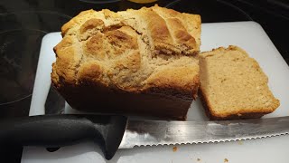 Great Depression Peanut Butter Bread. Let's try it!!!!!