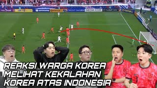 Korean Reaction | Indonesia U-23 vs Korea Selatan U-23 | Semi Final Afc U-23