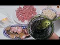 المدفونة التونسية الزمنية مقلية في الزيت و بالمهراس madfouna recette tunisienne d origine juive