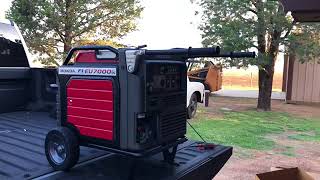 Honda EU 7000is Generator Unboxing