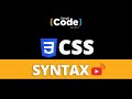 🔥CSS Syntax Explained | HTML And CSS Tutorial For Beginners | Cascading Style Sheets | SimpliCode