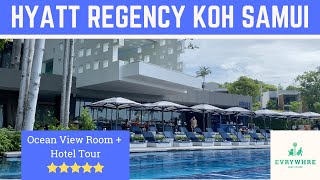 🏨 Das #Hyatt Regency Koh Samui ¦ Unser Ocean View Zimmer Review + Hoteltour ¦ EVRYWHRE