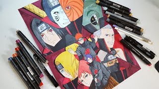 Speed Drawing Naruto Jiraiya